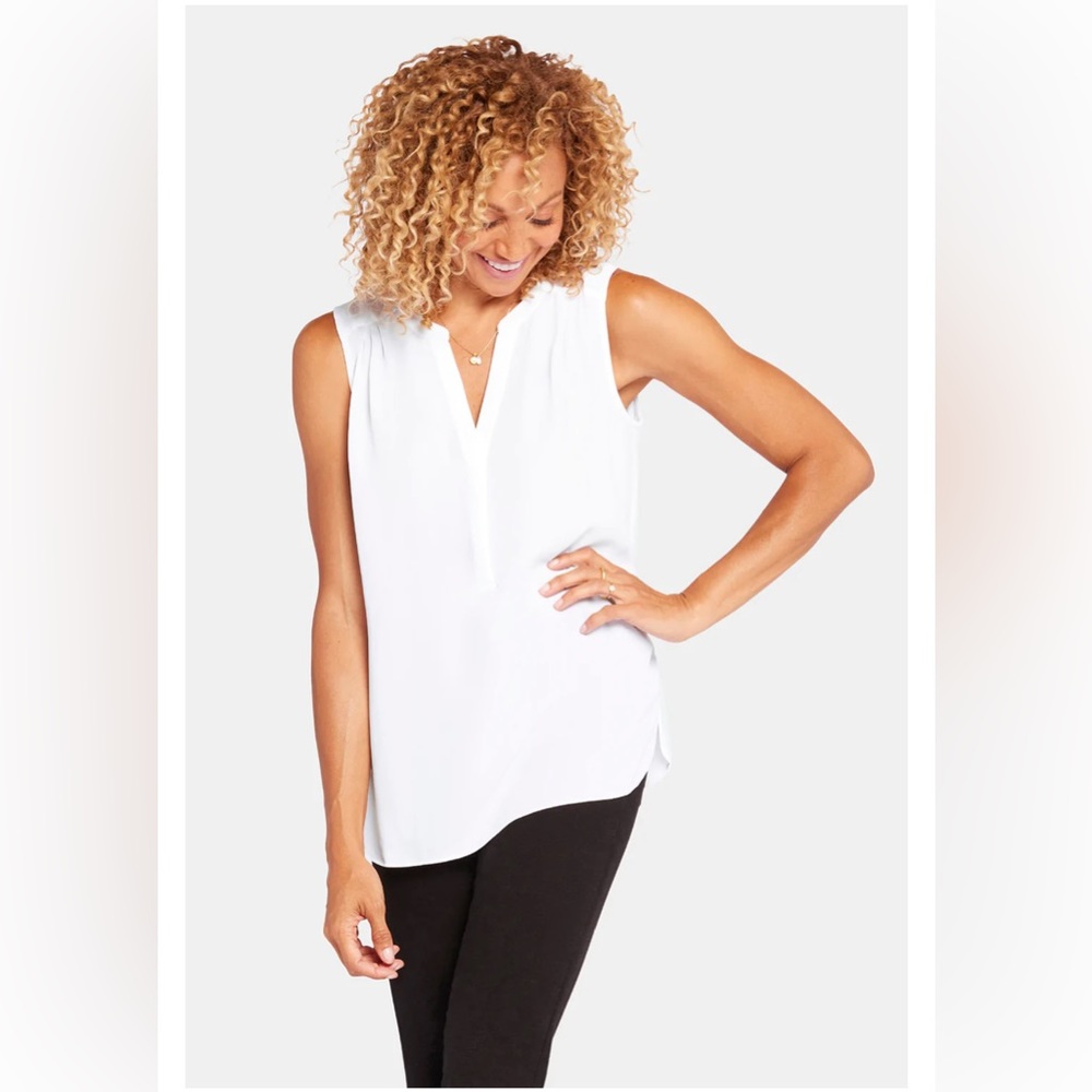The Sleeveless Perfect Blouse by Curve 360